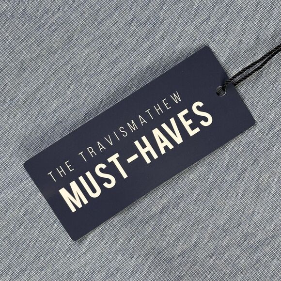 Travis Mathew Shorts Mens 40 Blue Beck Golf Performance Stretch Waistband - Picture 5 of 13